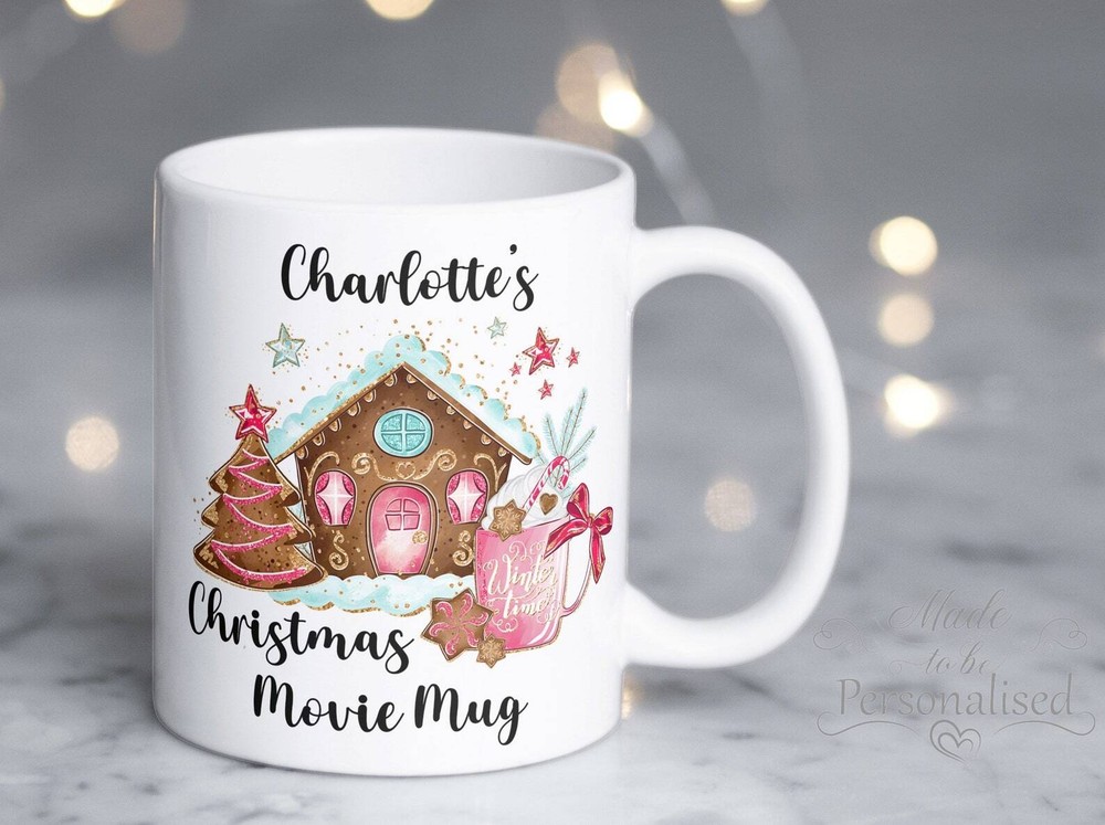 Christmas Movie Mug Personalised Christmas Mug Secret Santa Gift Christmas Cup