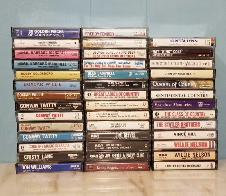 Vintage Cassette Tapes - You Pick - Country, Rock, Gospel, Christian, Pop