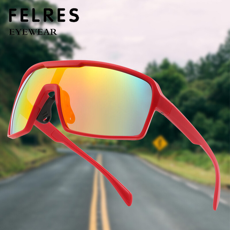 Square Sunglasses for Men Women with UV Protection for Outdoor Cycling Climbing