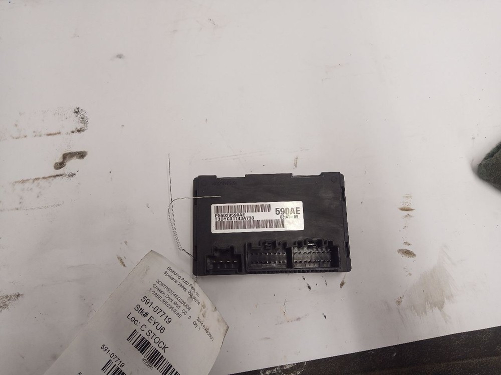 2014 Dodge RAM 2500 Transfer Case Control Module TCCM 56029590AE 11532211