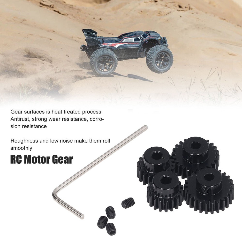 3.175mm RC Pinion Gear Set for Tamiya TT01 TT02 TB02 TA05 RC Car Universal