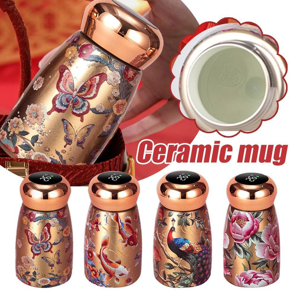 Creative Mini Ceramic Coffee Mug with Unique Design M3W4