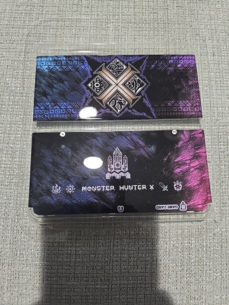 New Nintendo 3DS kisekae cover Face plate Monster Hunter X 065