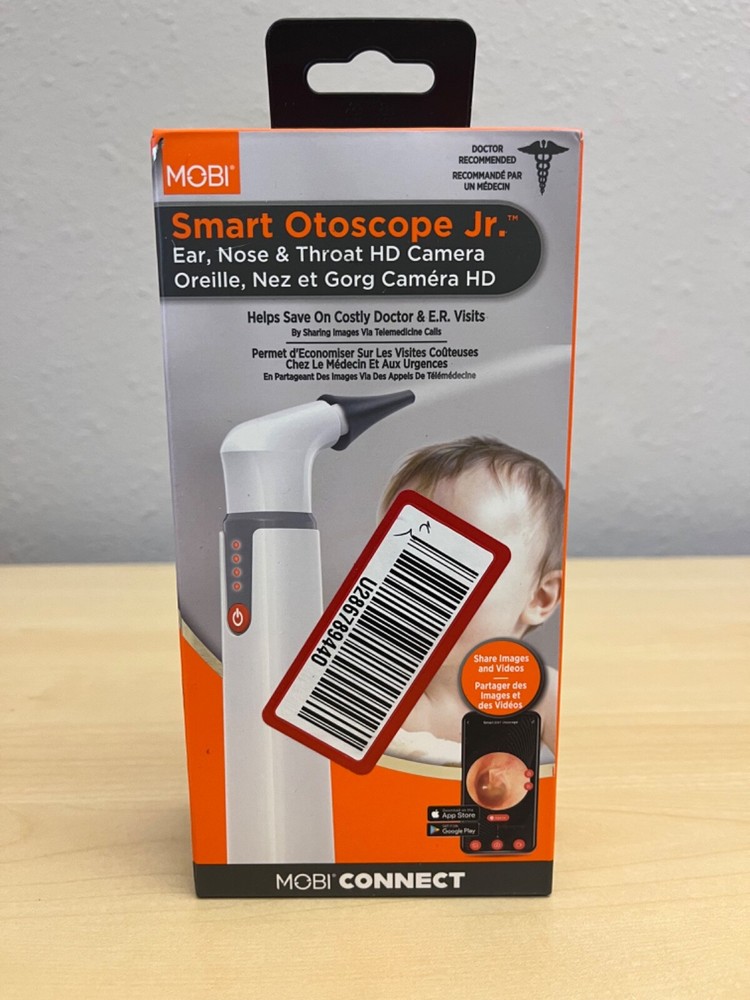 Mobi Ear Nose & Throat Smart Wi-Fi Otoscope - SEALED BRAND NEW