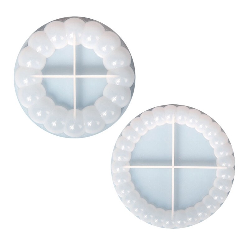 Resin Mold Round Bubble Spill Proof Cup Mat Resin Mold Making