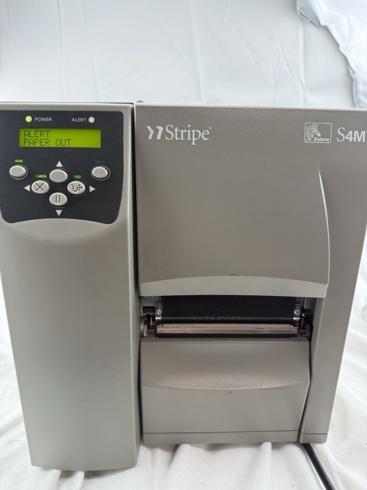 Zebra S4M Industrial TT/DT Label Printer with USB Ethernet S4M00-2001-0100T