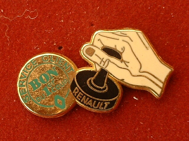 Renault Customer Service Black Stamp by Arthus Bertrand-image