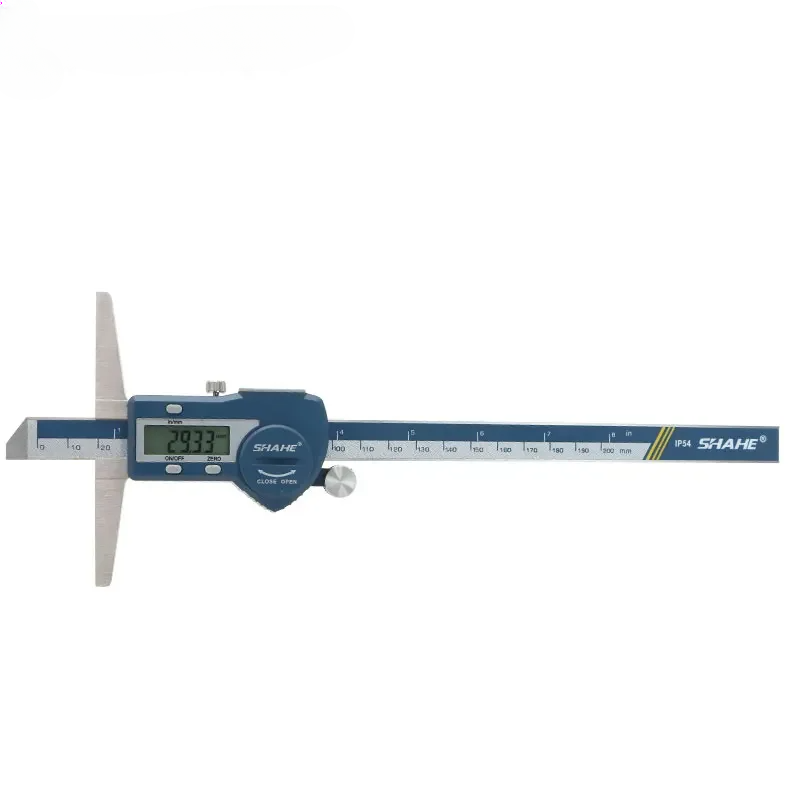 200/300mm Electronic Ruler Digital Depth Caliper Micro Metro Depth Gauge Gauges