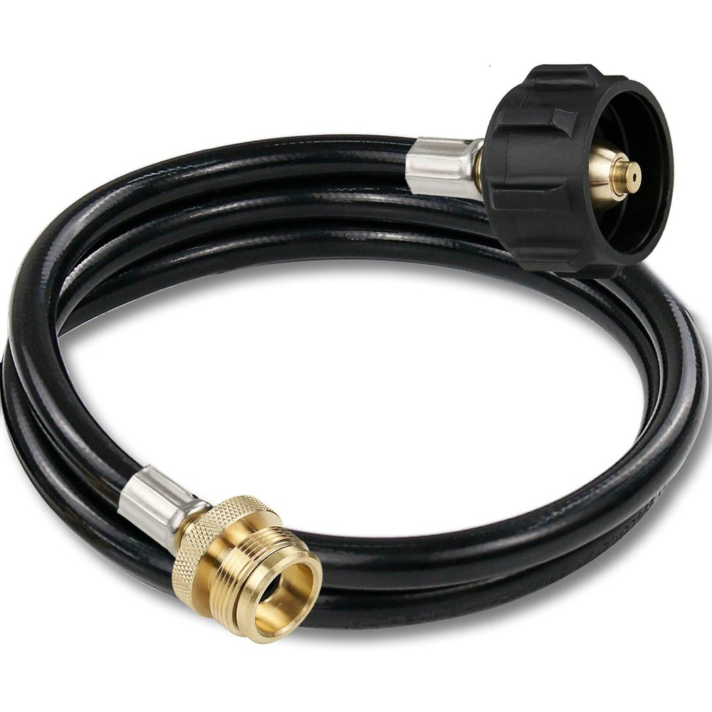 Uniflasy Propane Tank Adapter Hose 5 Feet 1lb to 20lb Converter for QCC1/ Typ...