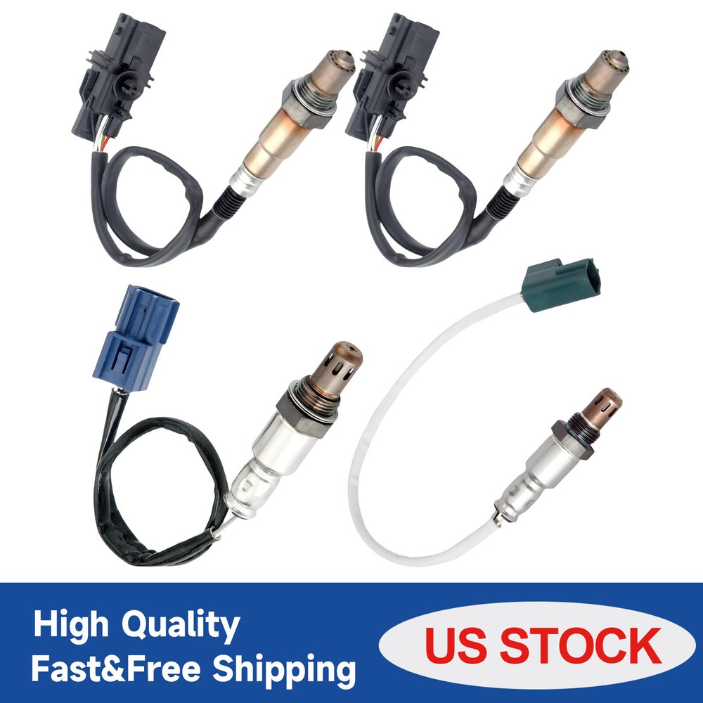 4PCS For 05-06 Nissan Frontier Pathfinder Xterra 4.0L Oxygen O2 Sensor Up & Down