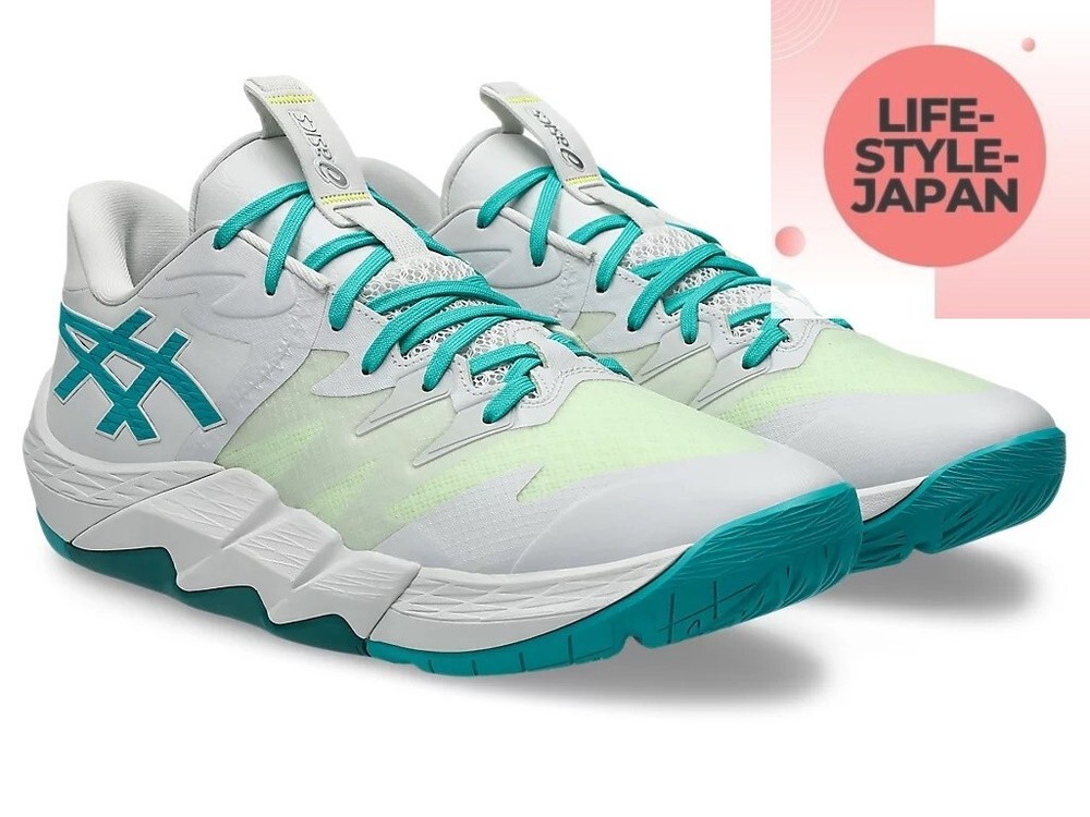 ASICS UNPRE ARS LOW 2 1063A083 102 Cool Mist/Wave Teal Unisex Basketball Shoes