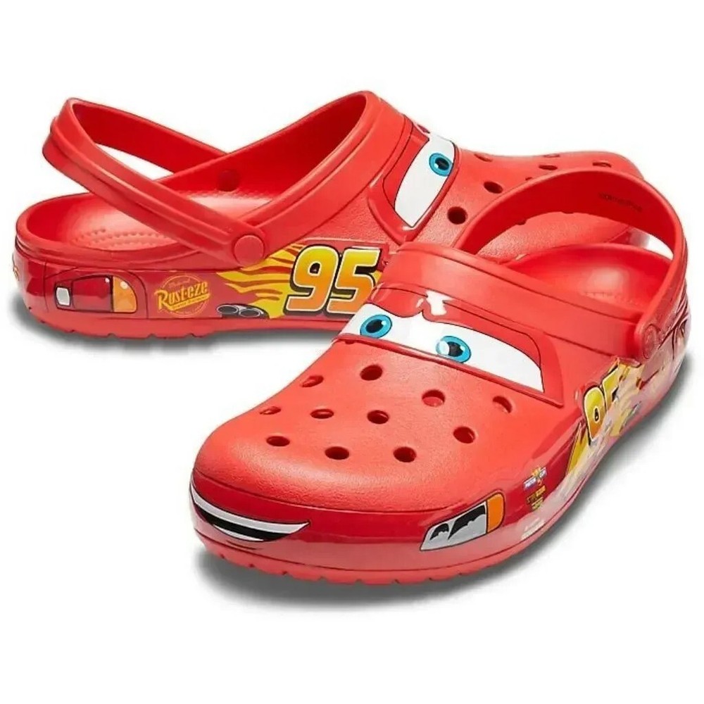 Disney Pixar Cars McQueen Waterproof EVA Sandals – Casual Outdoor Breathable