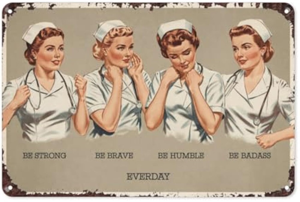 Edgy Badass Dog Metal Wall Art 8x12IN Canine Spirit Pet Decor