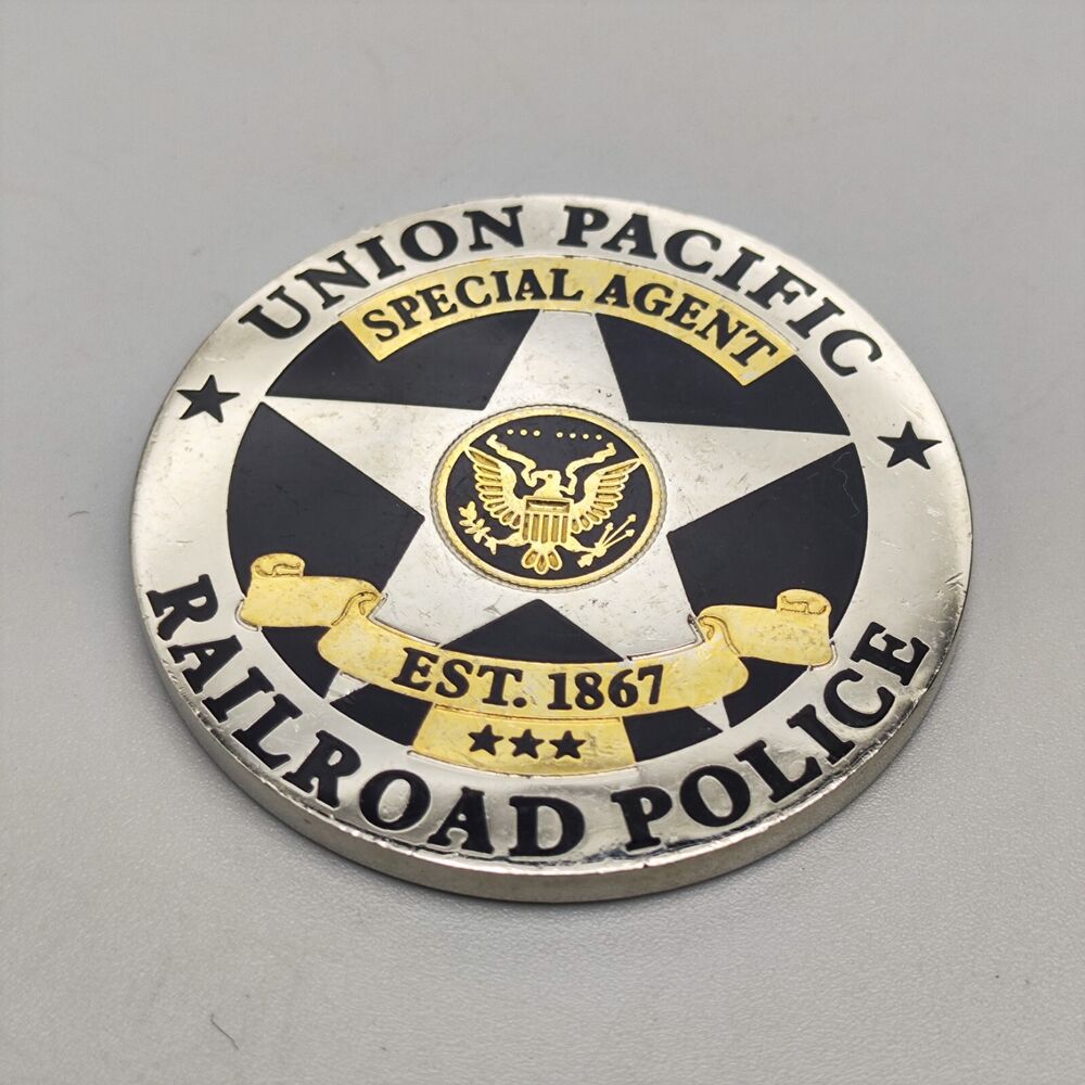 Railroad Police Department Union Pacific Special Agent Challenge Coin