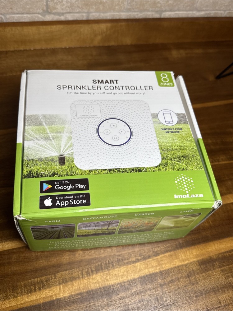 Imolaza 8-Zone Smart Sprinkler Controller WiFi Enabled