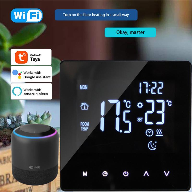 Tuya WiFi Smart Thermostat for Electric Floor Heating and Water Gas Boiler Temperature Control  