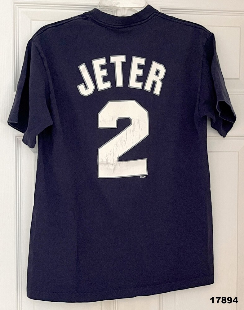 New York Yankees Derek Jeter T-Shirt Baseball NO SIZE SEE DESCRIPTION FOR SIZE