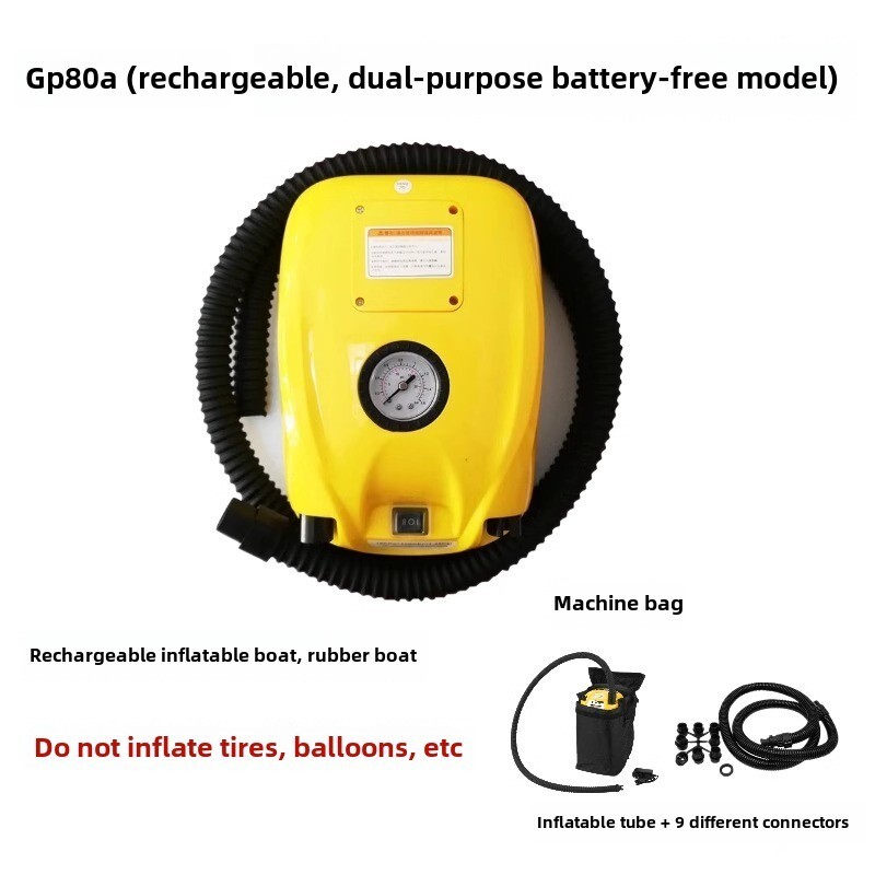 High Pressure Electric Inflatable Boat Pump for Fast Inflation