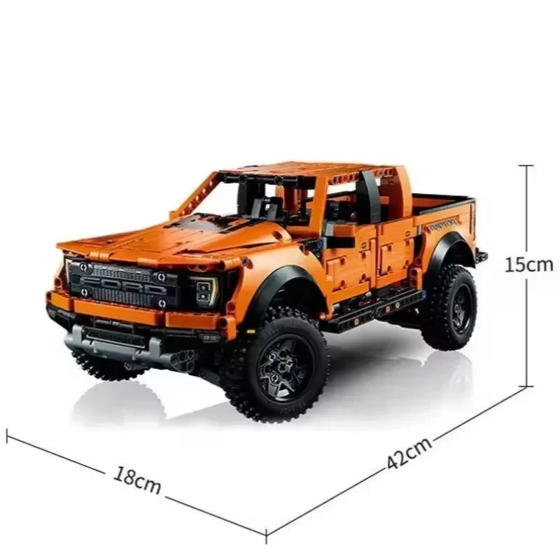 2024 New 1379PCS F-150 Truck Blocks - Off-Road MOC Toy for Kids & Boys Gifts