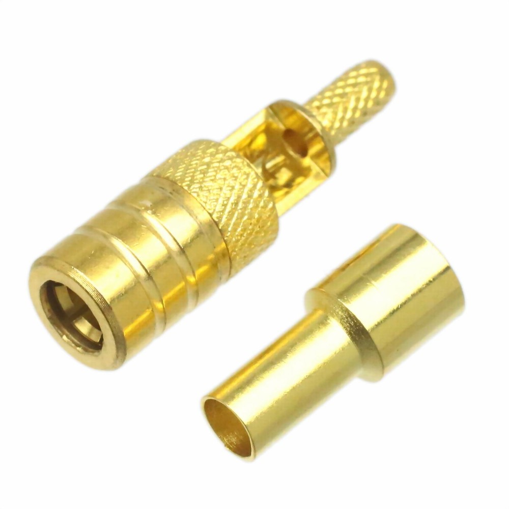 SMB Female Crimp RG174 RG316 connector Vibration Sound Transducer Accelerometer