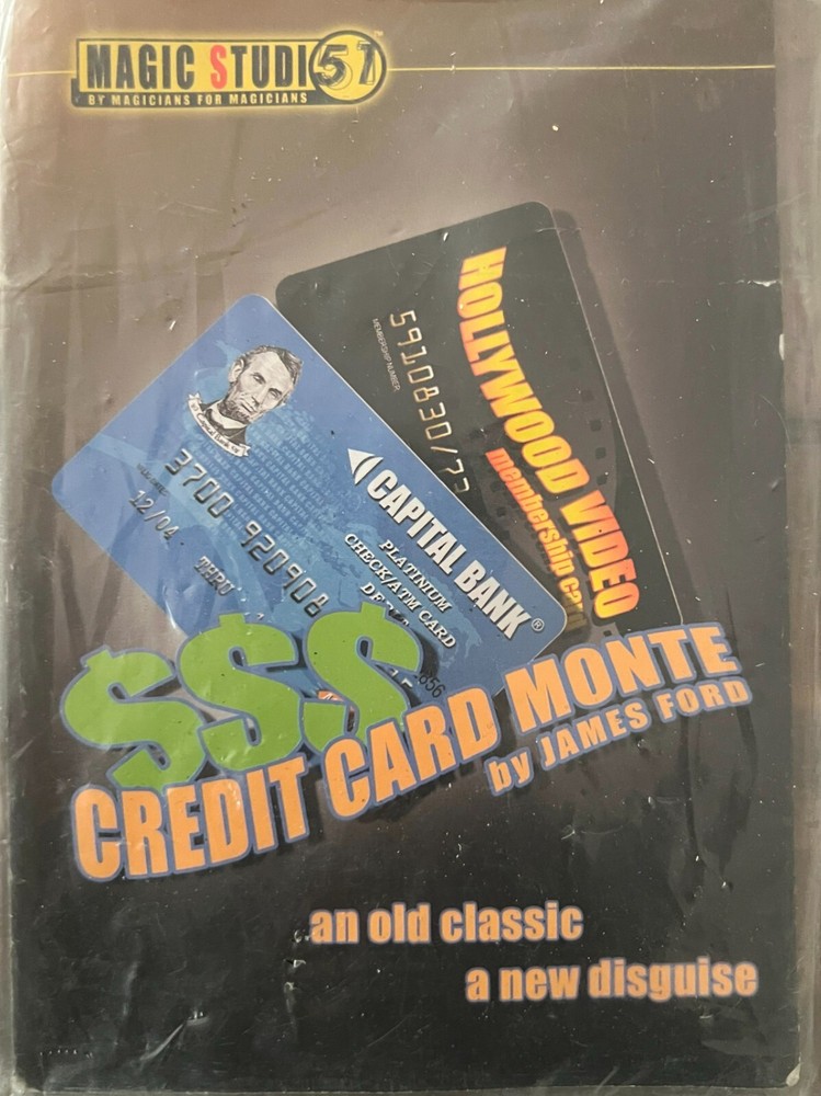 Credit Card Monte by James Ford & Magic Studio 51-image