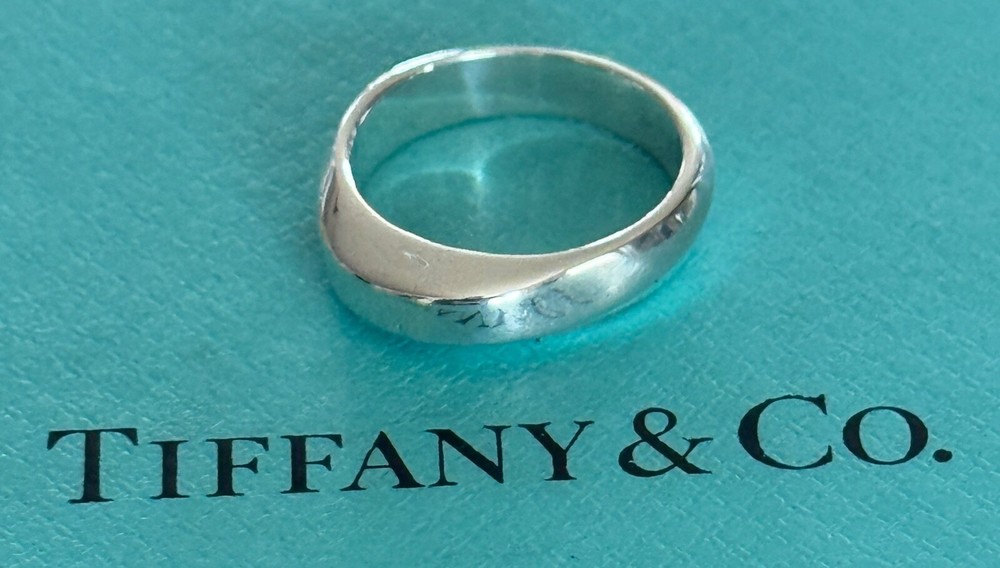 Tiffany & Co. Ring Sterling Silver 925  1999  Size  5  US