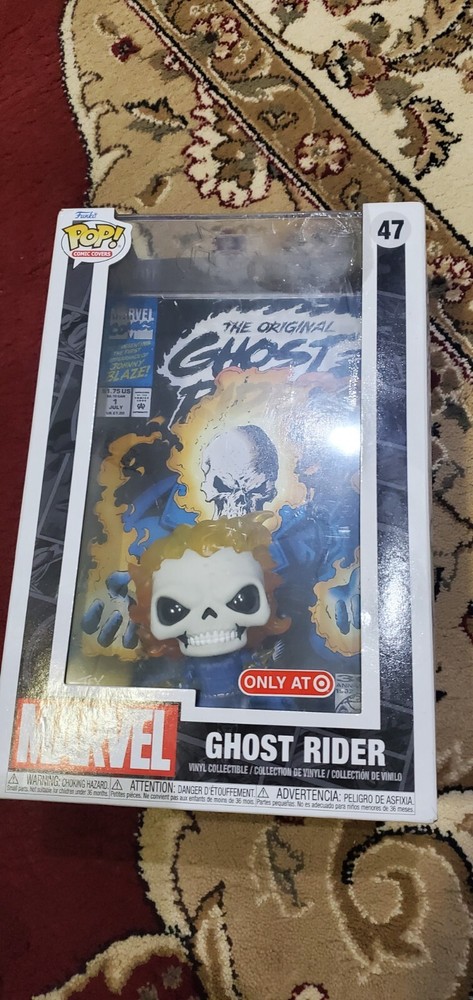 Funko Pop! Comic Book Cover with Case: Marvel - Ghost Rider - Target (Exclusive)