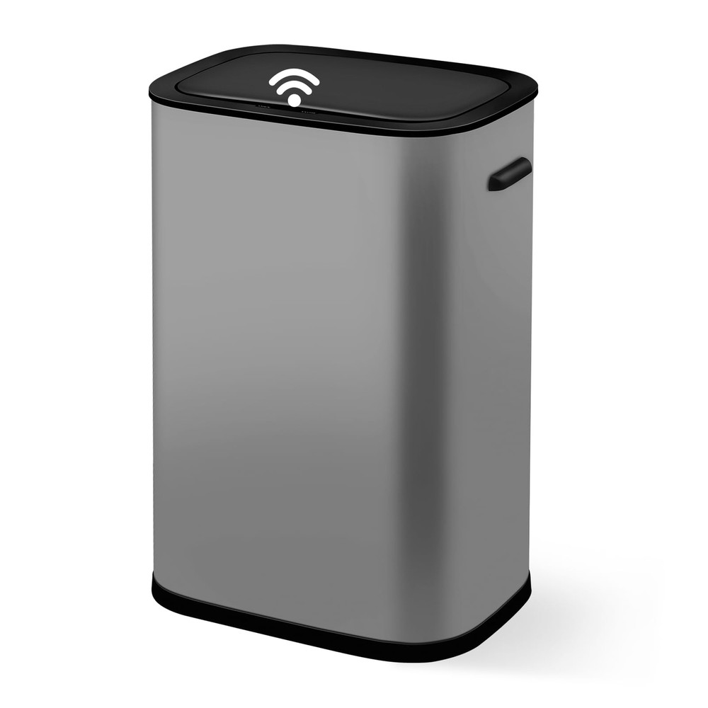 Automatic Trash Can with Lid, 14.5 Gallon Touchless Garbage Can, Smart Motion...
