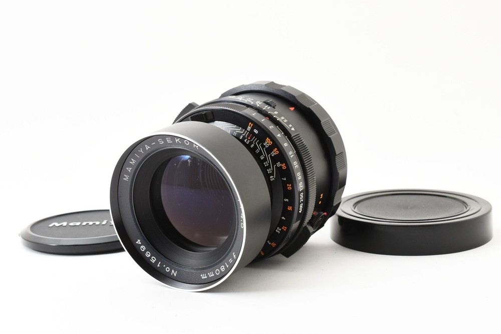 [ EXC+5 w/Cap ] Mamiya Sekor  180mm f4.5 Telephoto Lens For RB67 Pro S SD JAPAN