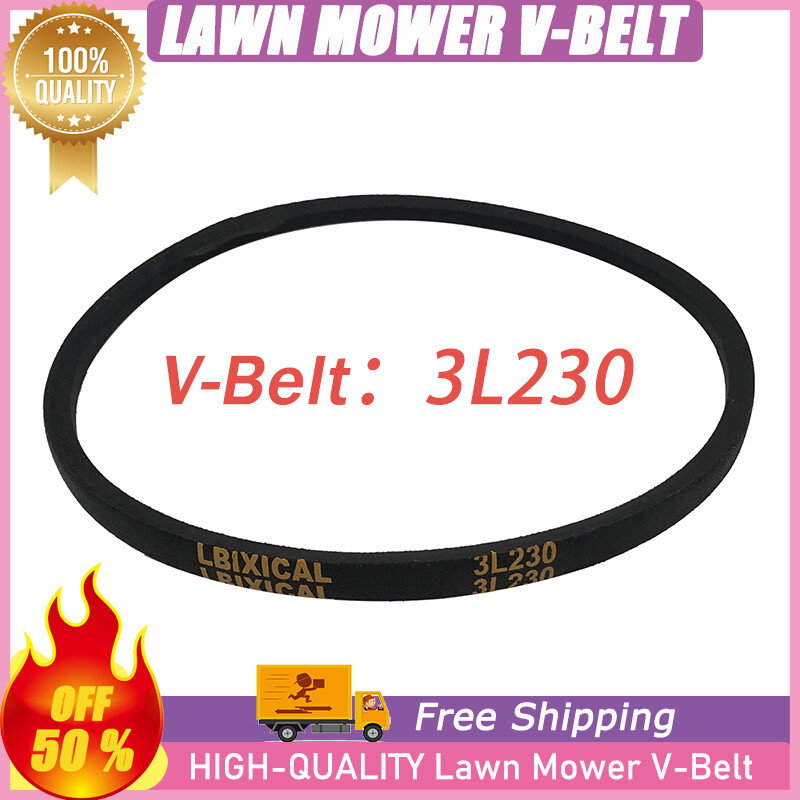 Quality Industrial & Lawn Mower 3L230 V-belt 3/8 x 23in Vbelt
