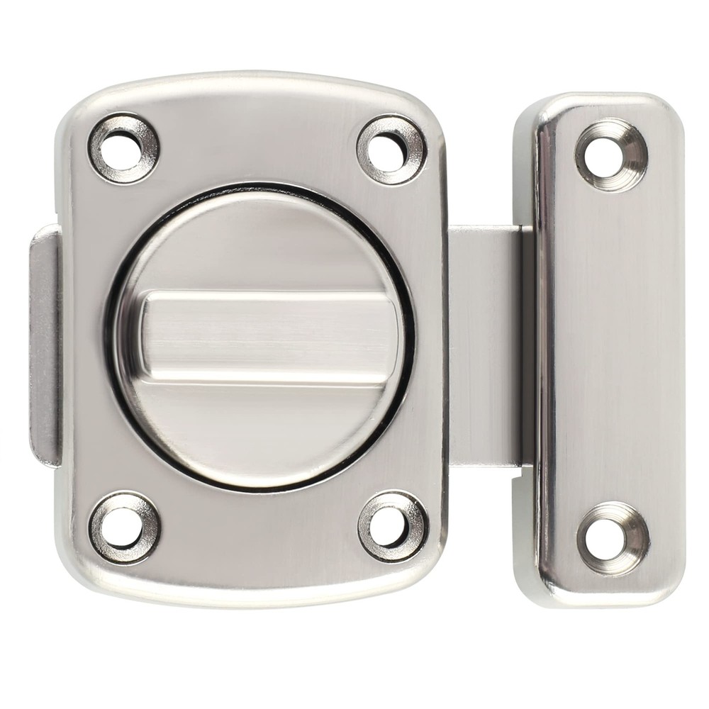 Gate Latch Slide Bolt Latches LockSafety Double Sided Rotate Gate HardwareBru...