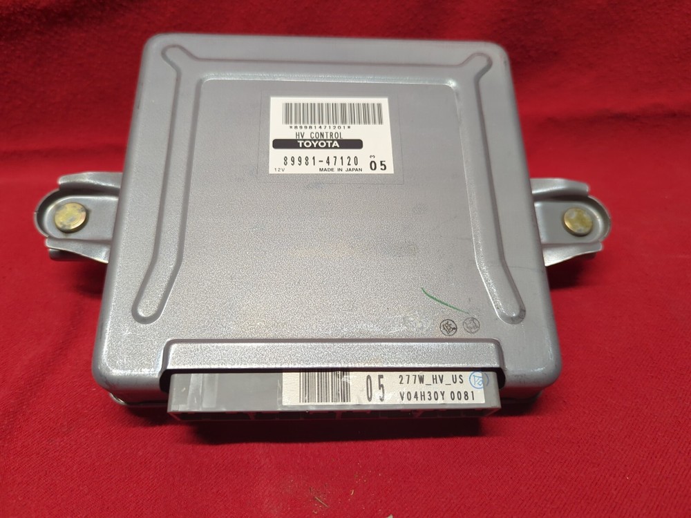 2005 2006 Toyota Prius HV Hybrid Vehicle Control Module Computer 89981-47120