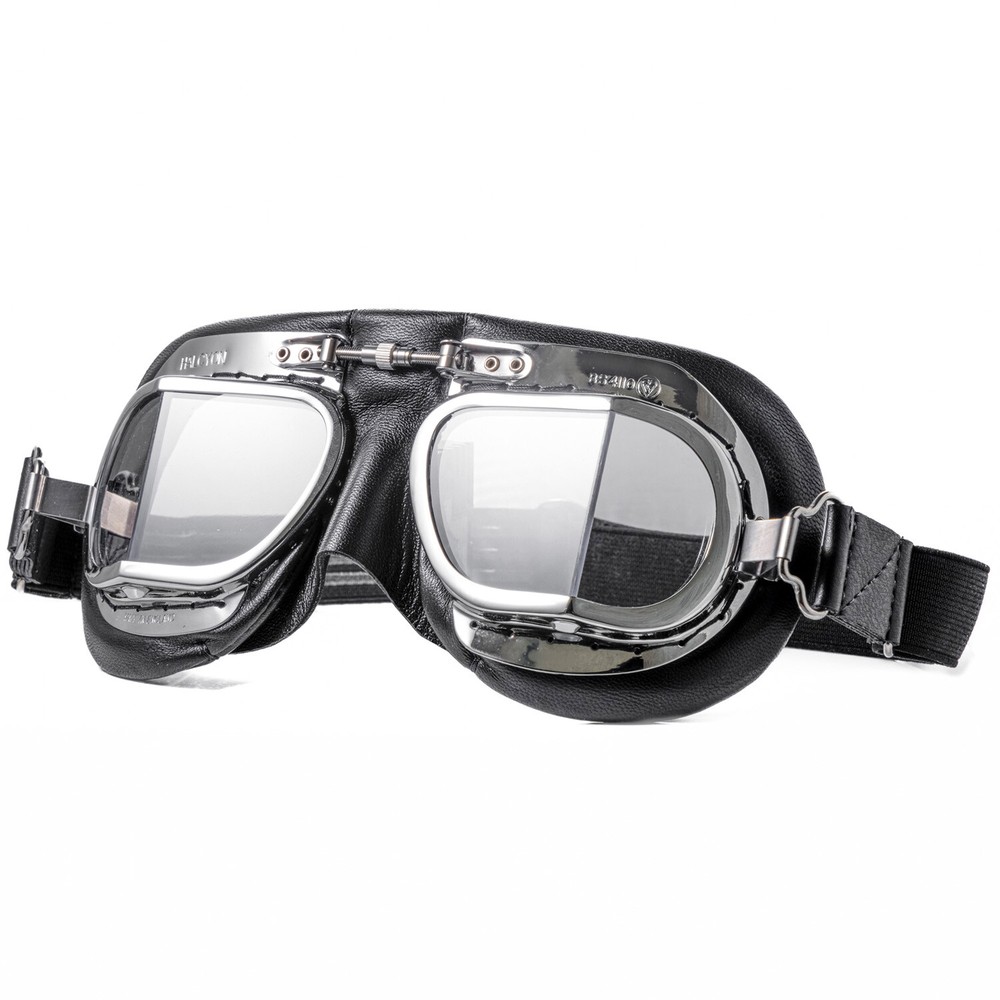 Halcyon Classic Goggles MK49 Mark49 Motorcycle Motorbike Goggles Eyewear New