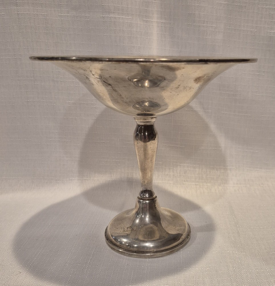 Vintage Preisner Weighted Sterling Silver Compote 210g Excellent Condition Free Shipping