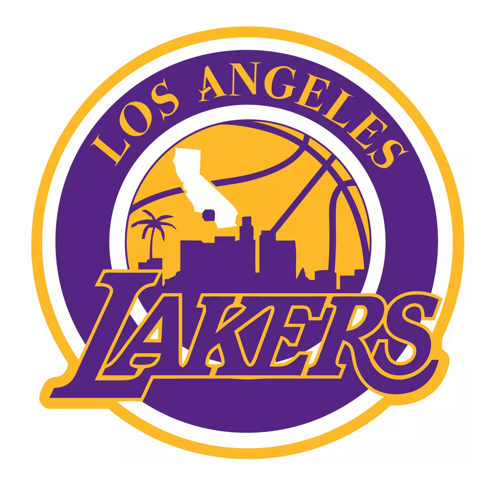 LA Lakers NBA Durable Vinyl Die-Cut Sticker 03