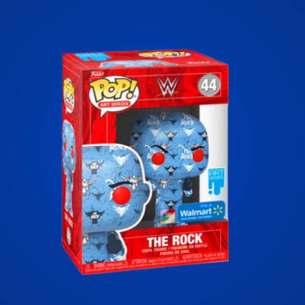 WWE The Rock Art Series Exclusive Funko Pop 44
