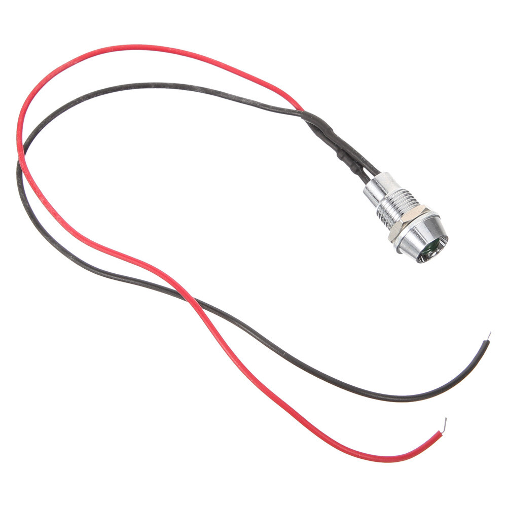Waterproof LED Dashboard Warning Light Car LED Indicator Light with Wire New