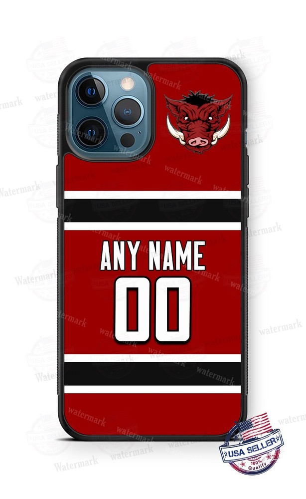 Custom Wild Boar Sports Jersey Phone Case for iPhone Samsung - Personalized Gift-image