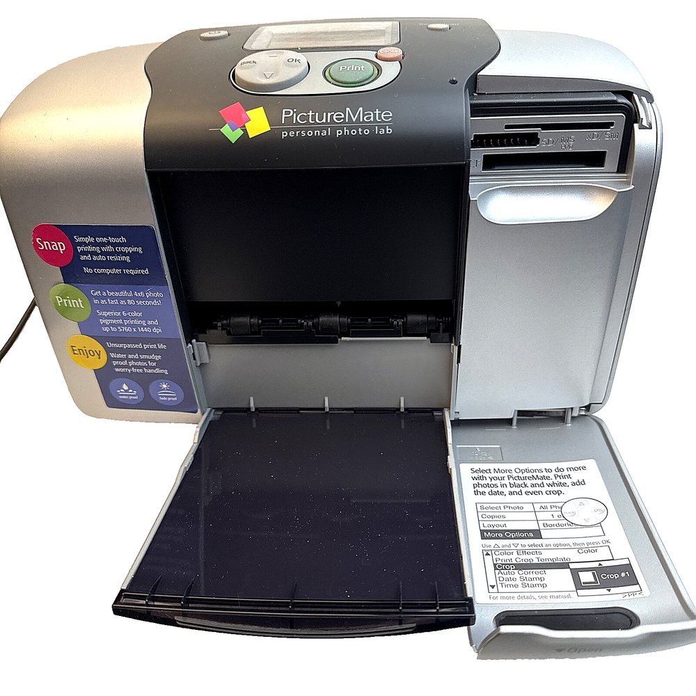 Epson PictureMate B271A Compact Photo Printer for Home Use | Tested & Travel-Friendly  