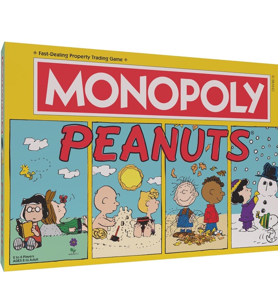 Peanuts Special Edition Monopoly Game NEW in BOX!  Charlie Brown Snoopy