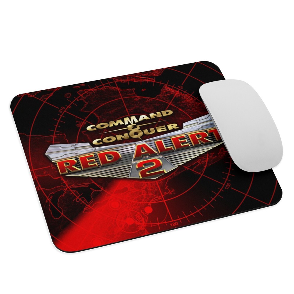 Command And Conquer Red Alert 2 Mouse Pad 9.5x7.75 inch Loading Screen