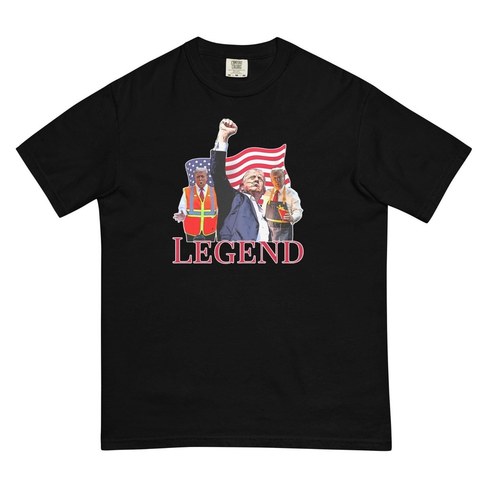 Legend Trump Vance Win 2024 47th President Comfort Colors Uni Sweatshirt T-shirt