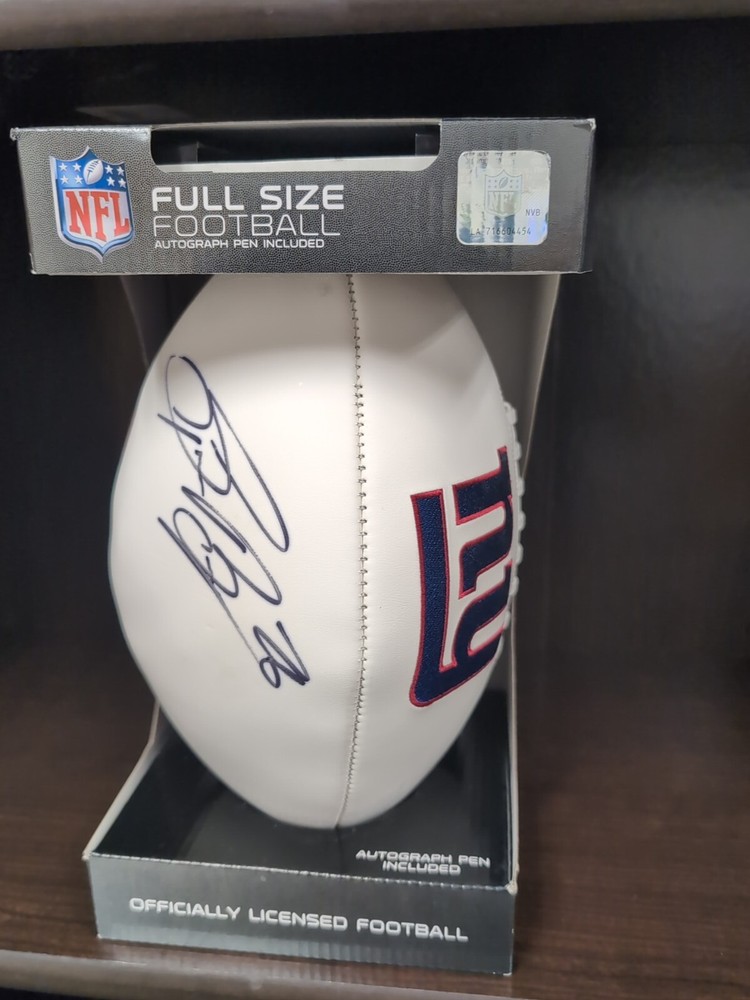 Saquon Barkley Autographed Football -free Shipping