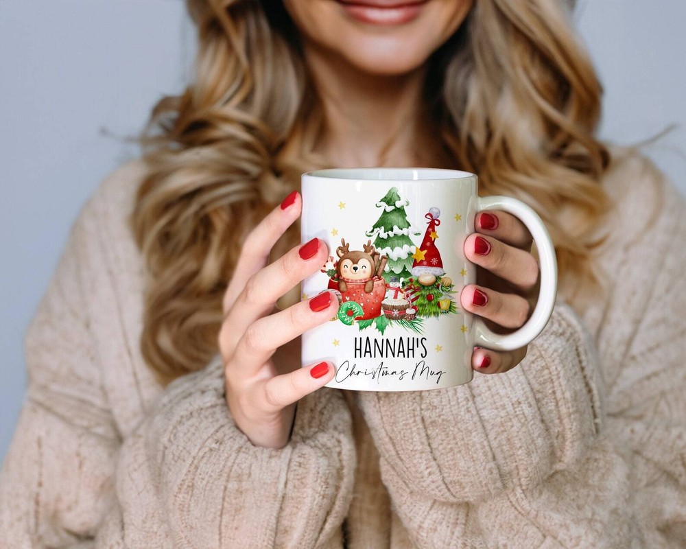 Personalised Christmas Mug For Adults And Children
