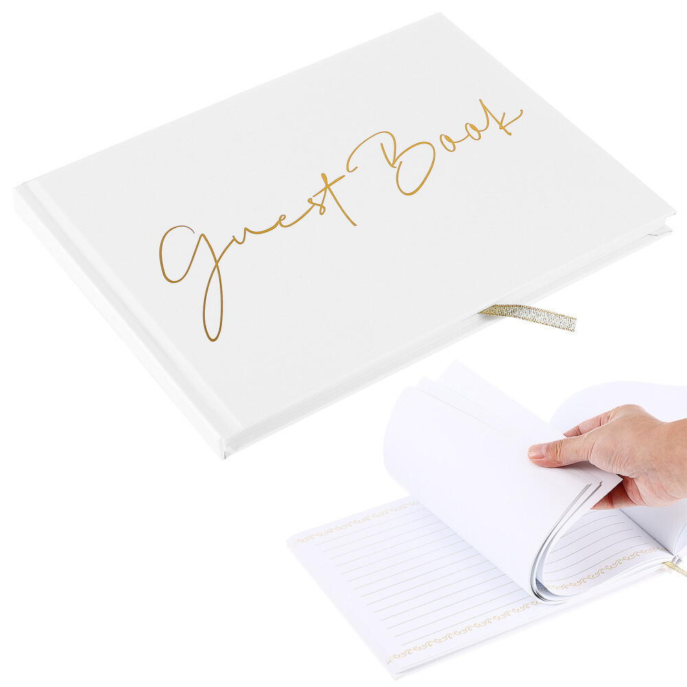 Guest Book Wedding Reception Memory For Funeral Guestbook Album