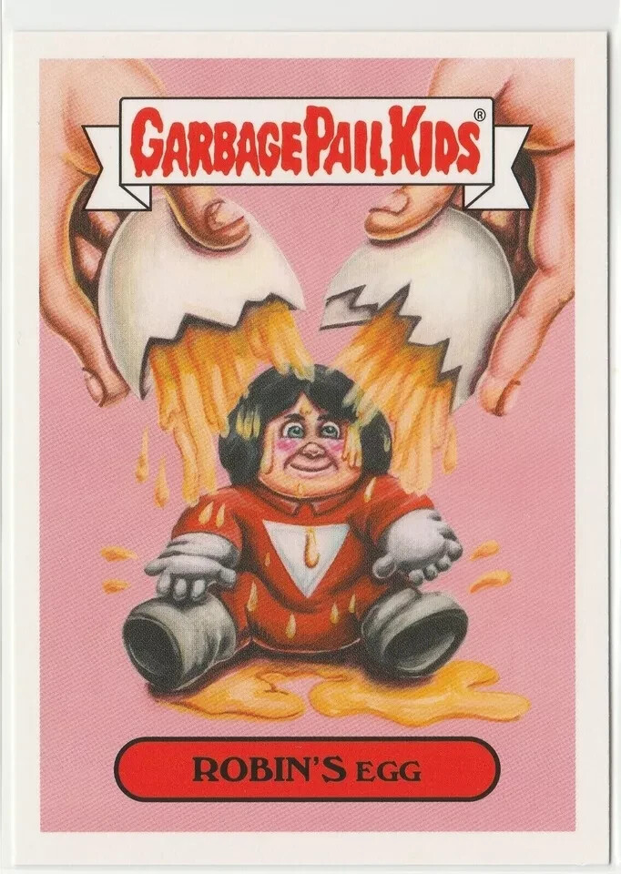 Robin's Egg #8a Garbage Pail Kids GPK 2018 Oh the Horror-ible Trading Card