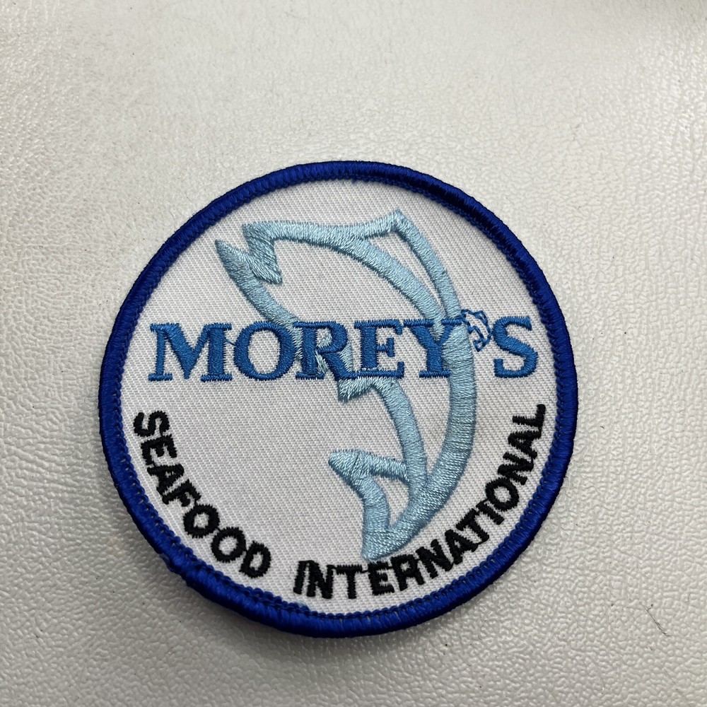 MOREYS SEAFOOD INTERNATIONAL Fish Patch (Advertising, Uniform, Company) P023
