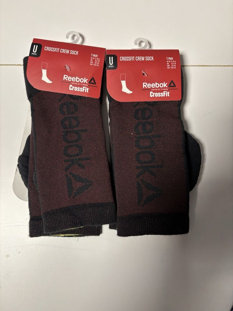 Reebok CrossFit Crew Sock Unisex 2 Pair