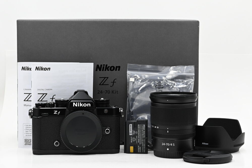 Nikon Z f Mirrorless Digital Camera 24.5MP Kit w/ 24-70mm Lens *Read #070