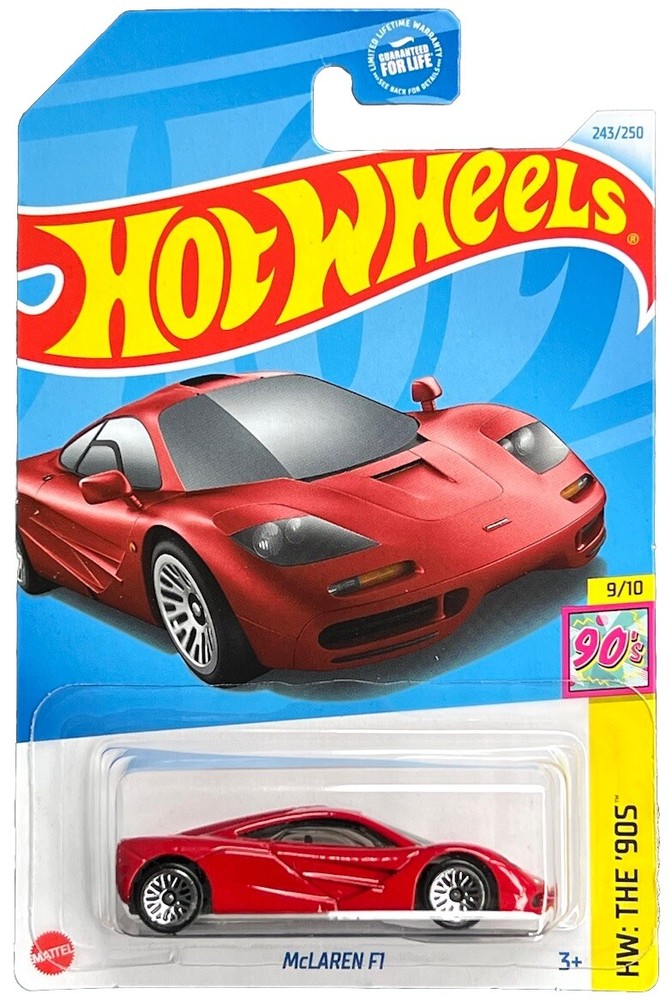 HOT WHEELS MCLAREN F1 HW THE 90S NEW 2024